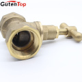 GUTENTOP High Quality 200Psi Stopcock Brass Stop Valve For Water Oil Use